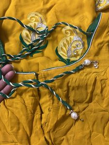 Yellow Saree