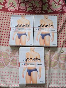 Brand New Sealed Jockey USA ORIGINALS MEN Briefs M
