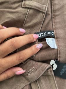 Brown bootcut denims from H&amp;m only wore once