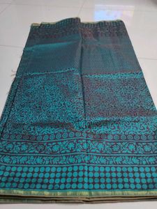 Dailywear Blue Printed Saree