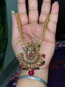 Golden necklace
