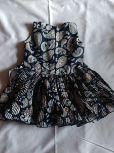 Vintage Paisley Print Dress