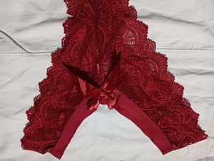 Red Lace Brief 34,36