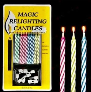 Magic Relighting Candles
