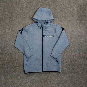 Gray Zip-Up Hoodie