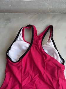 Speedo Racerback Swim Dress With Boyleg