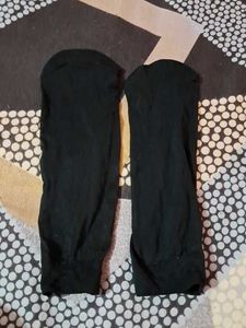 Black nylon Socks