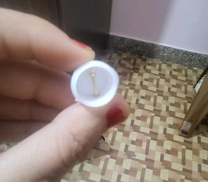 Pearl Stud Gold nose pin
