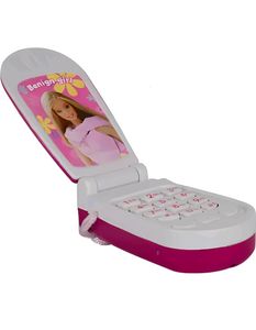Barbie Play Cell Phone Toy for Kids, Toddlers with Music, Ringtones, Lights - Birthday Party Favors and Gifts for Girls and Boys