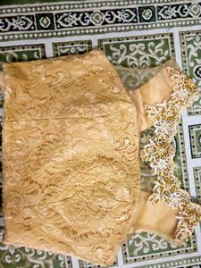 Golden Embroidery Blouse