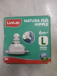 LuvLap Natura Flo Nipple- 1