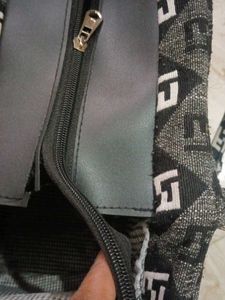 Patterned Tote Handbag