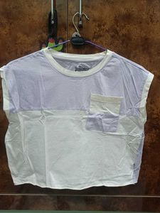 Roadster Women's Croped Oversized T-Shirt