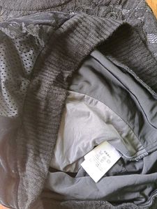 Adonisis Velvet Sweater Top With Embroidery