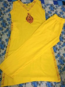 New/Unused Very Comfortable Kurta Plazo Set