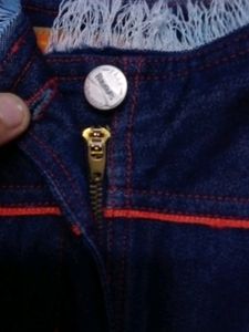 Girls Navy Blue Jeans