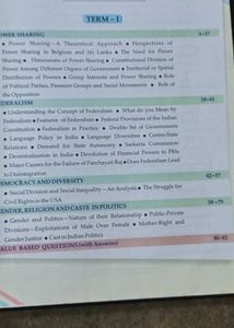 Class X Political Science Textbook