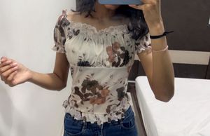 Floral Y2k Top