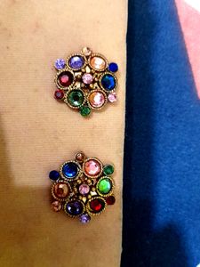 Beautiful Stone Necklace Set,For 50 Rupees