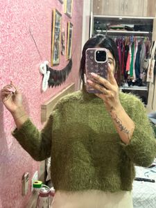 Woolen Crop Top