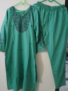 Embroidered Kurta Set