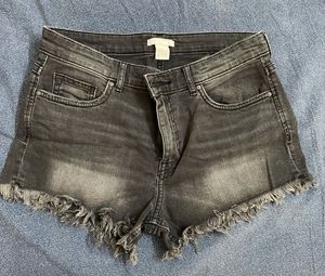 H&amp;M Denim Casual Shorts - Charcoal