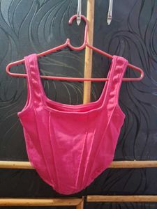 Pink Corset Top