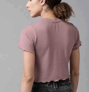 Ribbed Crop Top