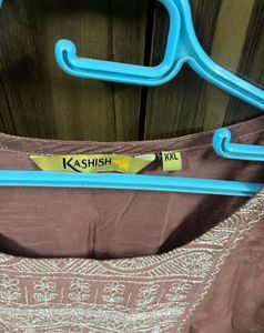 Neww Beautiful Mauve Kurti Size L