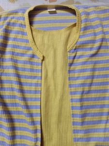 Striped Top with Inner