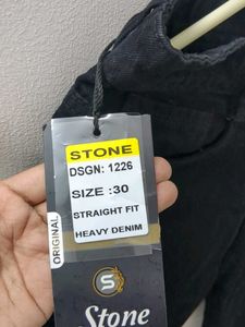 Stone Black Jeans