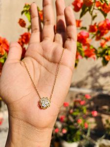 Gold Flower Necklace