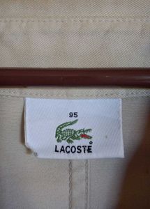 Lacoste Beige Harrington Jacket