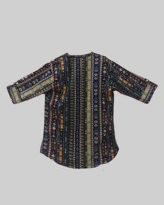 Trendy Multicolor Printed Short Kurta