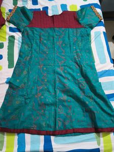 Green Kurta Set