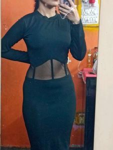 Black Party Dress - Size S To M
