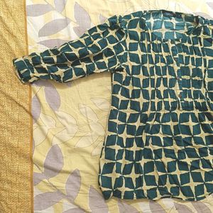 Green Tunic Top