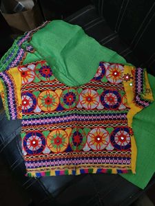 Festive Girls' Lehenga Choli Set-Fixed Price