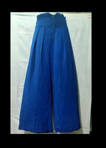 Blue Wide Leg Palazzo Pants🩷