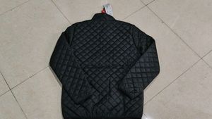 Puma Black Quilted Jacket, M Size