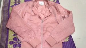 Chic Jacket Puffed Sleeves With Silver Chain