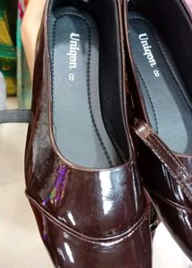 Coffee Brown Marry Jane Flats