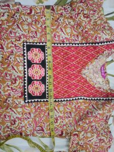 New kaamkari Printed Kurta Set