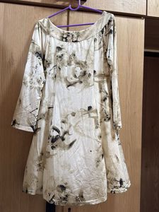 Abstract Print Dress