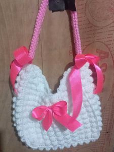 Crochet Popcorn Bag