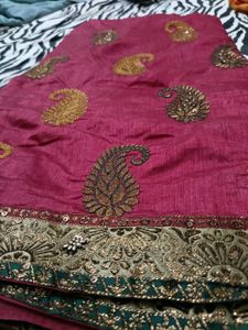 Embroidery Saree