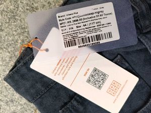 Urbano Wide Leg Denim Jeans, Waist 44 inch