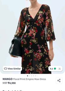 Mango Floral Dress