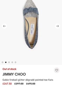 Jimmy Choo Gabie Flats 37