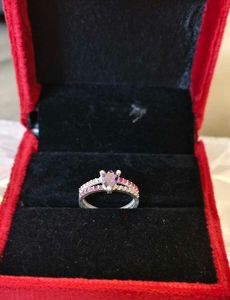 Beautiful pure silver ring # fixed price